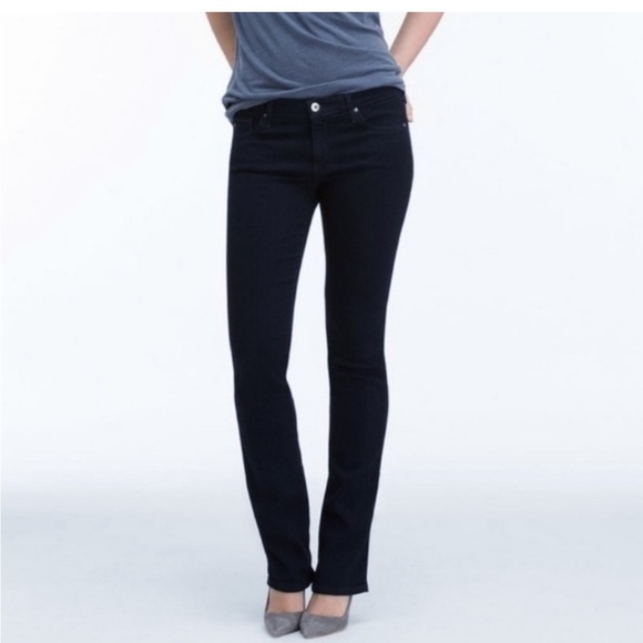 AG Adriano Goldschmidt Jeans Slim Bootcut The Ballad Size 29 Dark Blue Wash - Picture 6 of 6